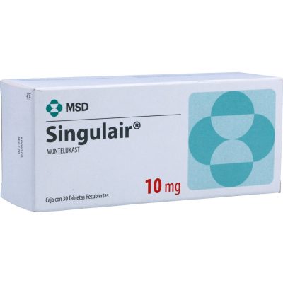 SINGULAIR 10MG TAB CAJ X 30