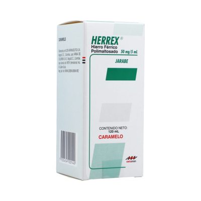 HERREX 50MG/5ML(1%)(Fe) JBE  FCO X 120ML