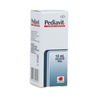 PEDIAVIT MULTIPLES COMPONENTES SOL ORAL FCO X 10ML