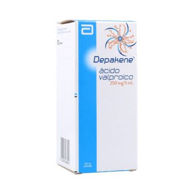 DEPAKENE 250MG/5ML(5%) JBE  FCO X 120ML
