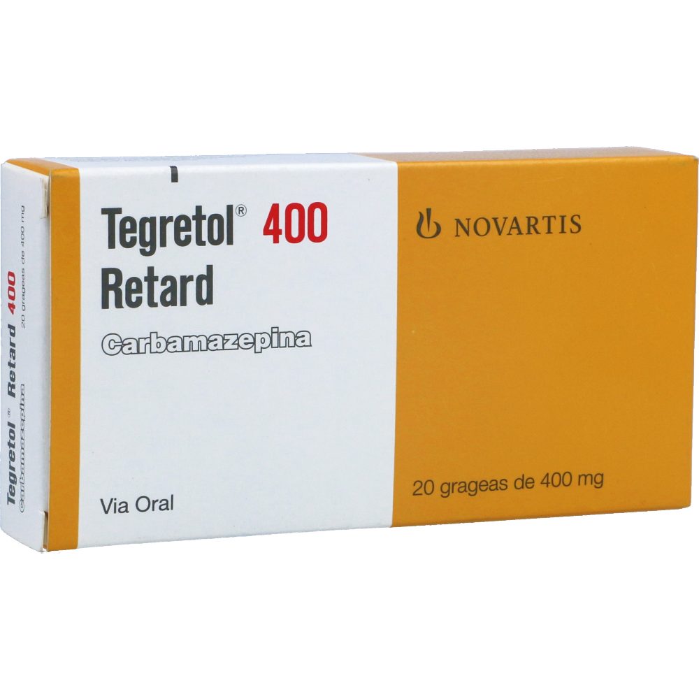 TEGRETOL RT 400MG TAB LIB PROL CAJ X 20