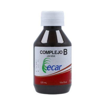 COMPLEJO B (20+10+1.5+5)MG/5ML(0.4+0.2+0. JBE FCO X 120ML ECAR FRAMBUESA