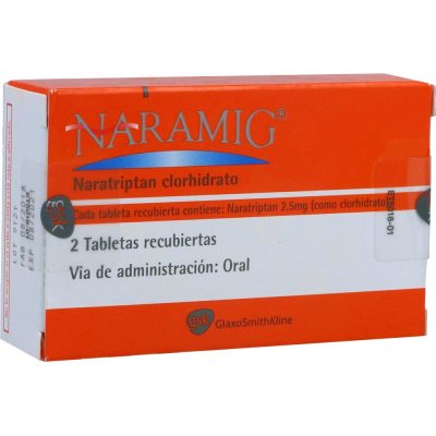 NARAMIG 2.5MG TAB REC CAJ X 2