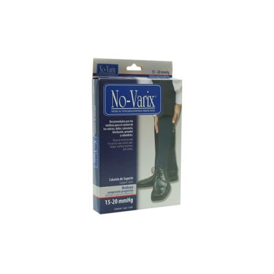 MEDIA CALCETIN HOMBRE EN ES REF 10106613 CAJ NO VARIX 15-20MMHG M BLANCO