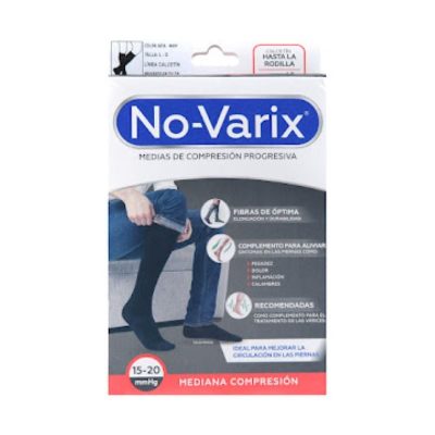 MEDIA COMPRESION PROGRESIVA HOMBRE REF 10106622 CAJ NO VARIX 15-20MMHG SM