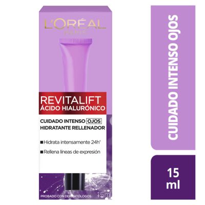 REVITALIFT ACIDO HIALURONICO LOREAL CUIDADO INTENSO OJOS TUB X 15ML
