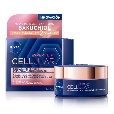 CREMA FACIAL DE NOCHE NIVEA CUIDADO ANTI-EDAD AVANZADO POT X 50ML
