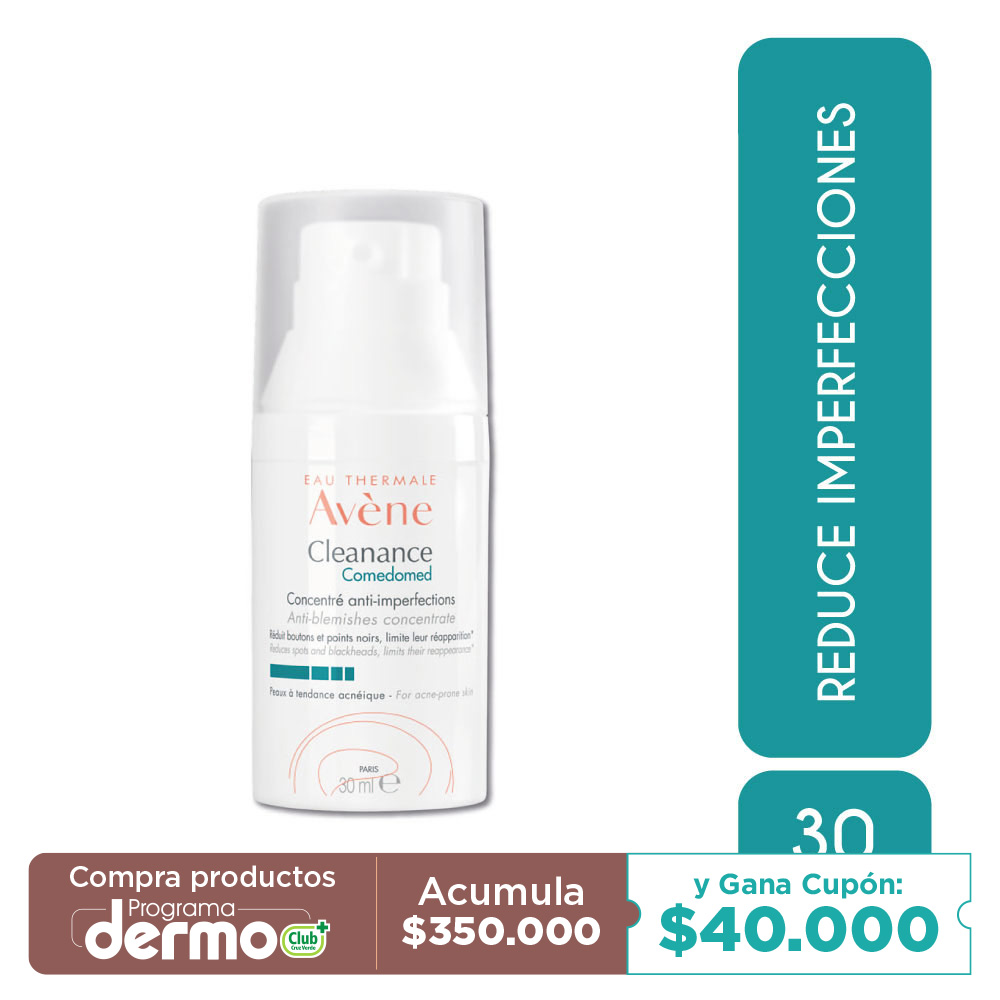 CLEANANCE COMEDOMED AVENE CONCENTRE ANTI-IMPERFECTIONS TUB X 30ML