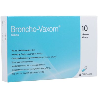 BRONCHO VAXOM NINOS 3.5MG CAP  CAJ X 10