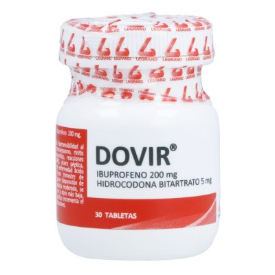 DOVIR (5+200)MG TAB FCO X 30