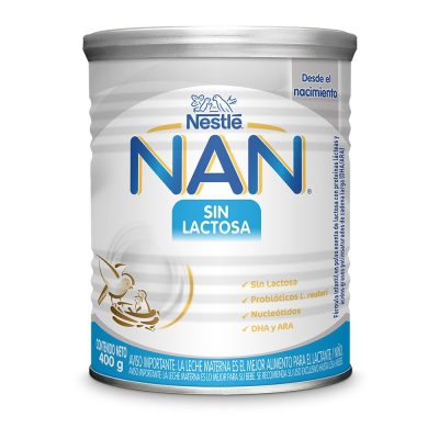 NAN SIN LACTOSA TAR X 400GR