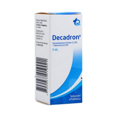 DECADRON (1+3.5)MG/ML(0.1+0.35)% SOL OFT  FCO X 5ML