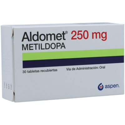 ALDOMET 250MG TAB  CAJ X 30