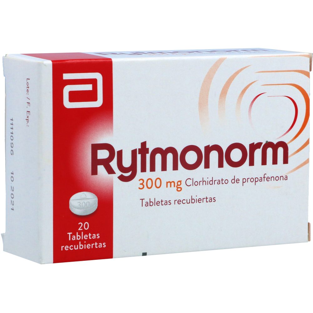 RYTMONORM 300MG TAB REC CAJ X 20