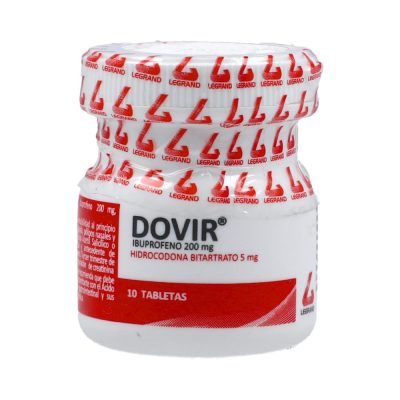 DOVIR (5+200)MG TAB FCO X 10