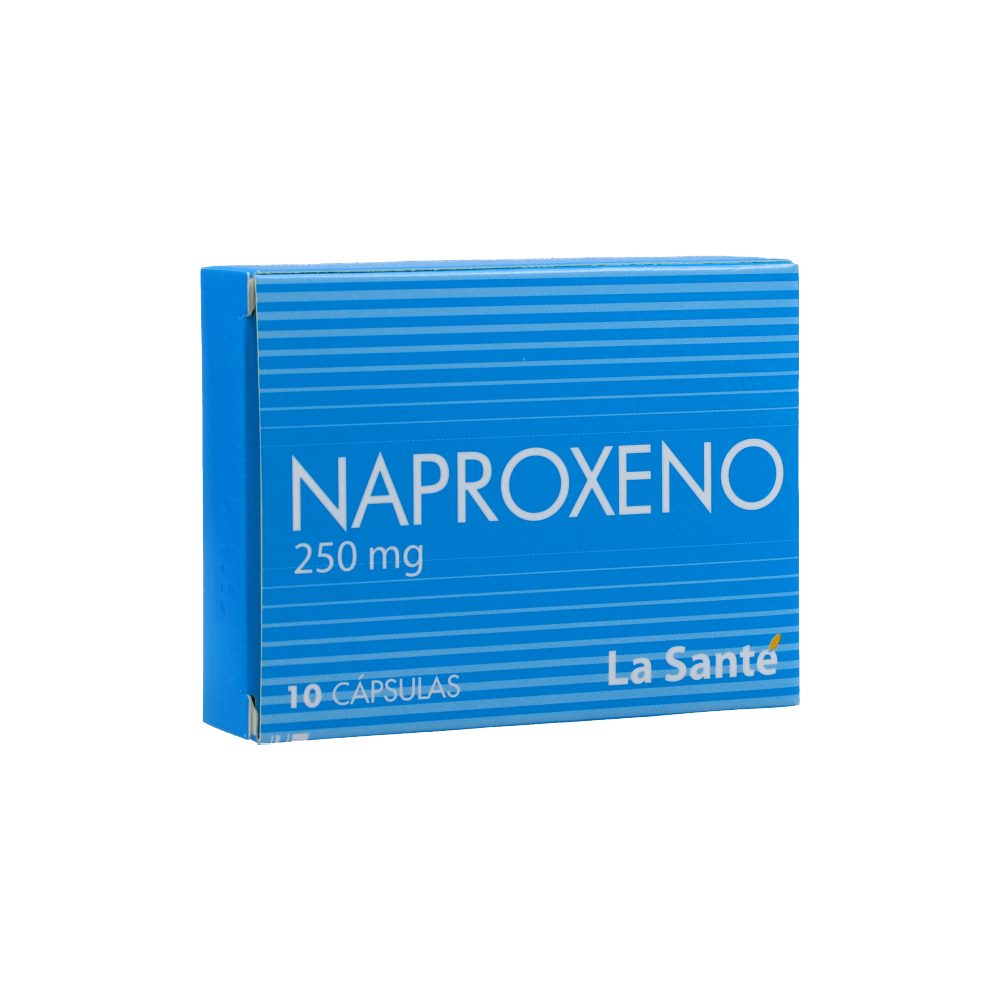 NAPROXENO 250MG CAP CAJ X 10 LA SANTE