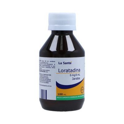 LORATADINA 5MG/5ML(0.1%) JBE FCO X 100ML LA SANTE