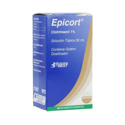 EPICORT 1% SOL TOP FCO X 30ML