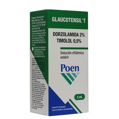 GLAUCOTENSIL T (20+5)MG/ML(2+0.5)% SOL OFT  FCO X 5ML