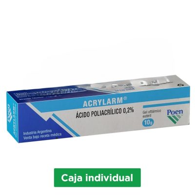 ACRYLARM 0.2% GEL OFT  TUB X 10GR