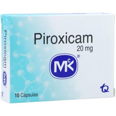 PIROXICAM 20MG CAP  CAJ X 10 MK