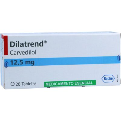 DILATREND 12.5MG TAB  CAJ X 28
