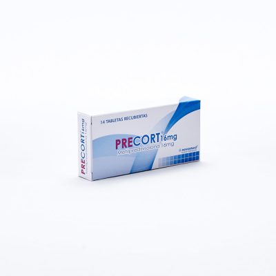 PRECORT 16MG TAB REC CAJ X 14
