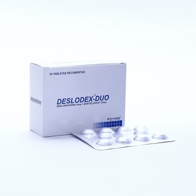 DESLODEX DUO (5+10)MG TAB REC CAJ X 30
