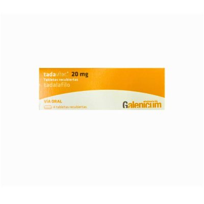TADAVITAE 20MG TAB REC CAJ X 4