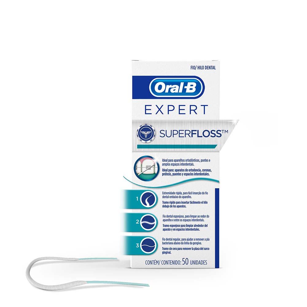 HOM 573794 SEDA DENTAL SUPERFLOSS SOB X 50MT ORAL-B