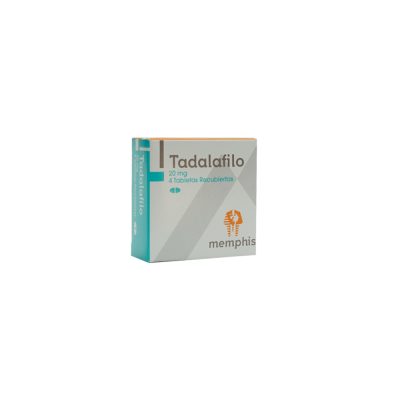 TADALAFILO 20MG TAB REC CAJ X 4 MEMPHIS