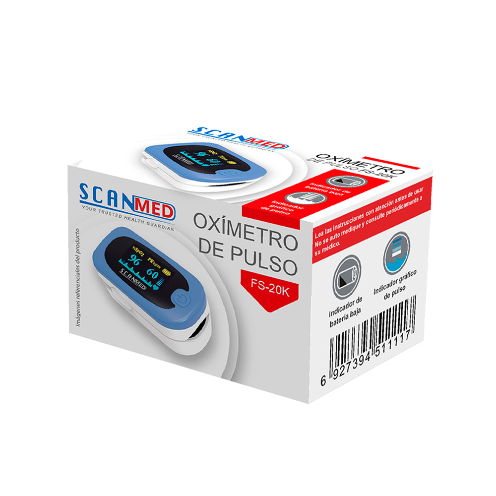 OXIMETRO DE PULSO REF FS20K CAJ X 1 SCANMED
