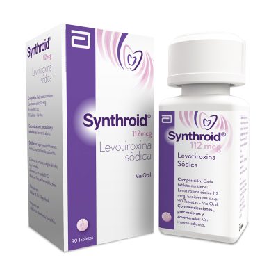 SYNTHROID 112MCG TAB FCO X 90