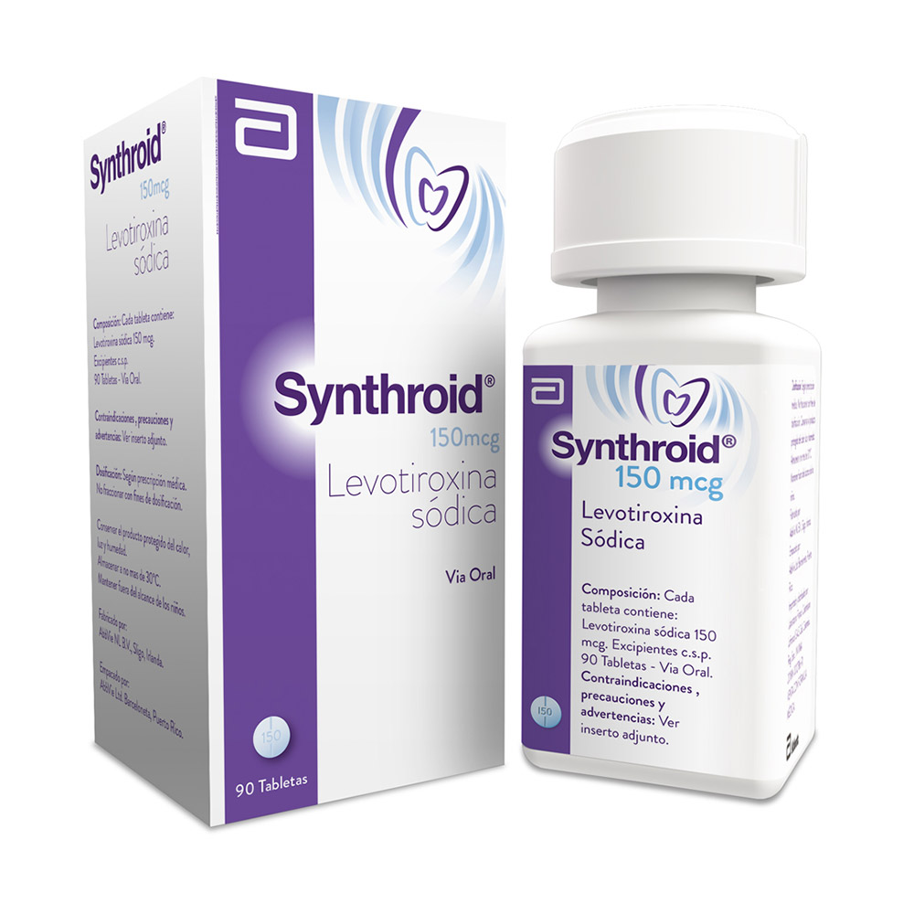 SYNTHROID 150MCG TAB FCO X 90