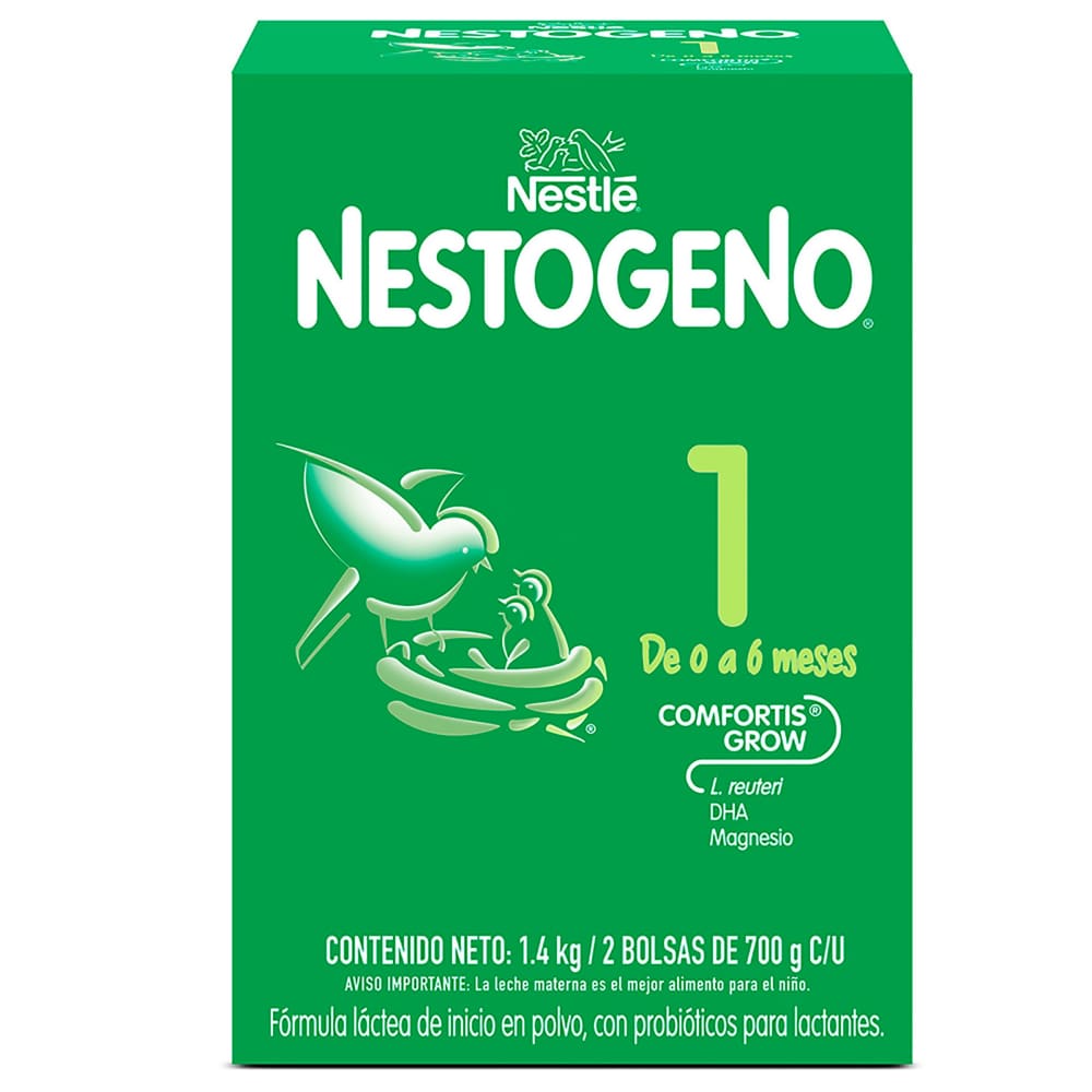 NESTOGENO 1 DE 0 A 6 MESES CAJ X 2BOL X 700GR