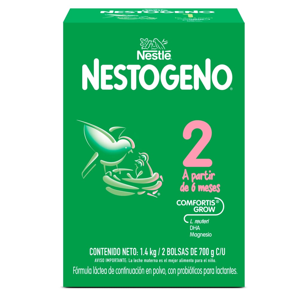 NESTOGENO 2 6 MESES CAJ X 2BOL X 700GR