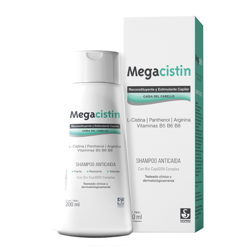 SHAMPOO MEGACISTIN CAIDA CABELLO FCO X 200ML