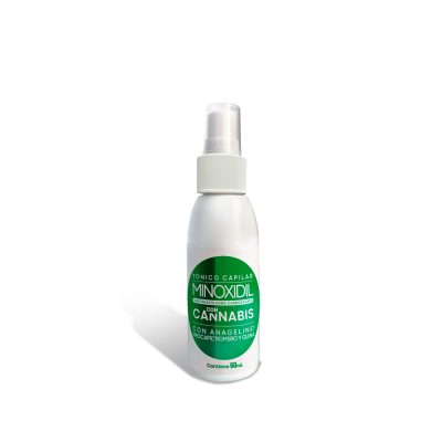 TONICO CAPILAR ANTICAIDA MINOXIDIL Y ACEITE DE SEMILLA DE CANNABIS FCO X 60ML