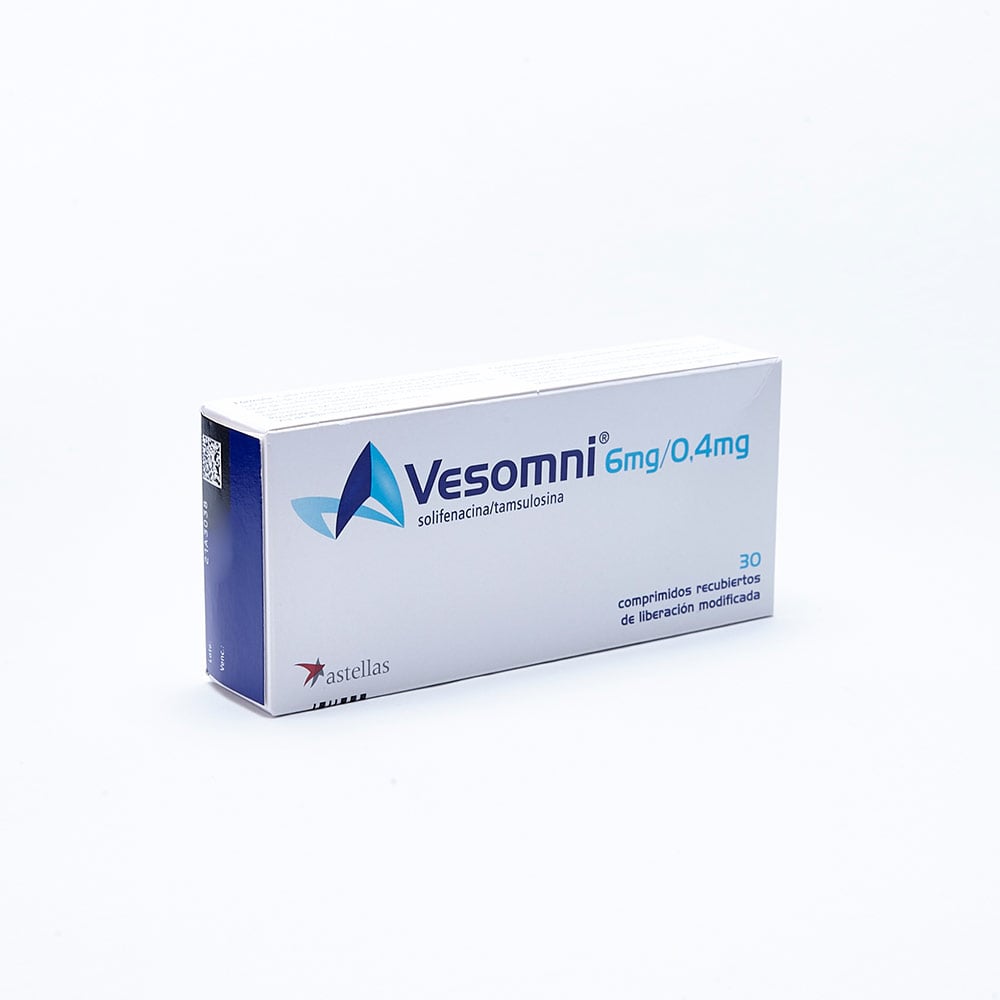 VESOMNI (6+0.4)MG TAB LIB PROL CAJ X 30