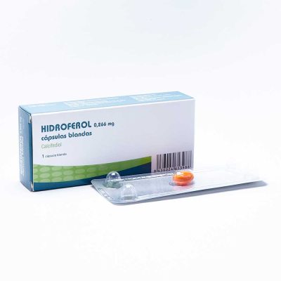 HIDROFEROL 0.266MG CAP BLAND CAJ X 1