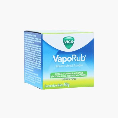 VICK VAPORUB (1.33+5.26+2.82)% UNG TOP POT X 50GR