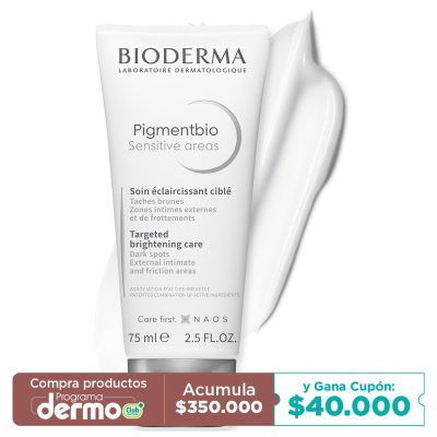 PIGMENTBIO SENSITIVE AREAS BIODERMA FCO X 75ML
