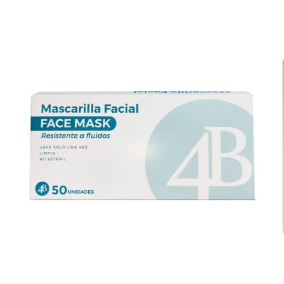 TAPABOCAS CAJ X 50 4B AZUL