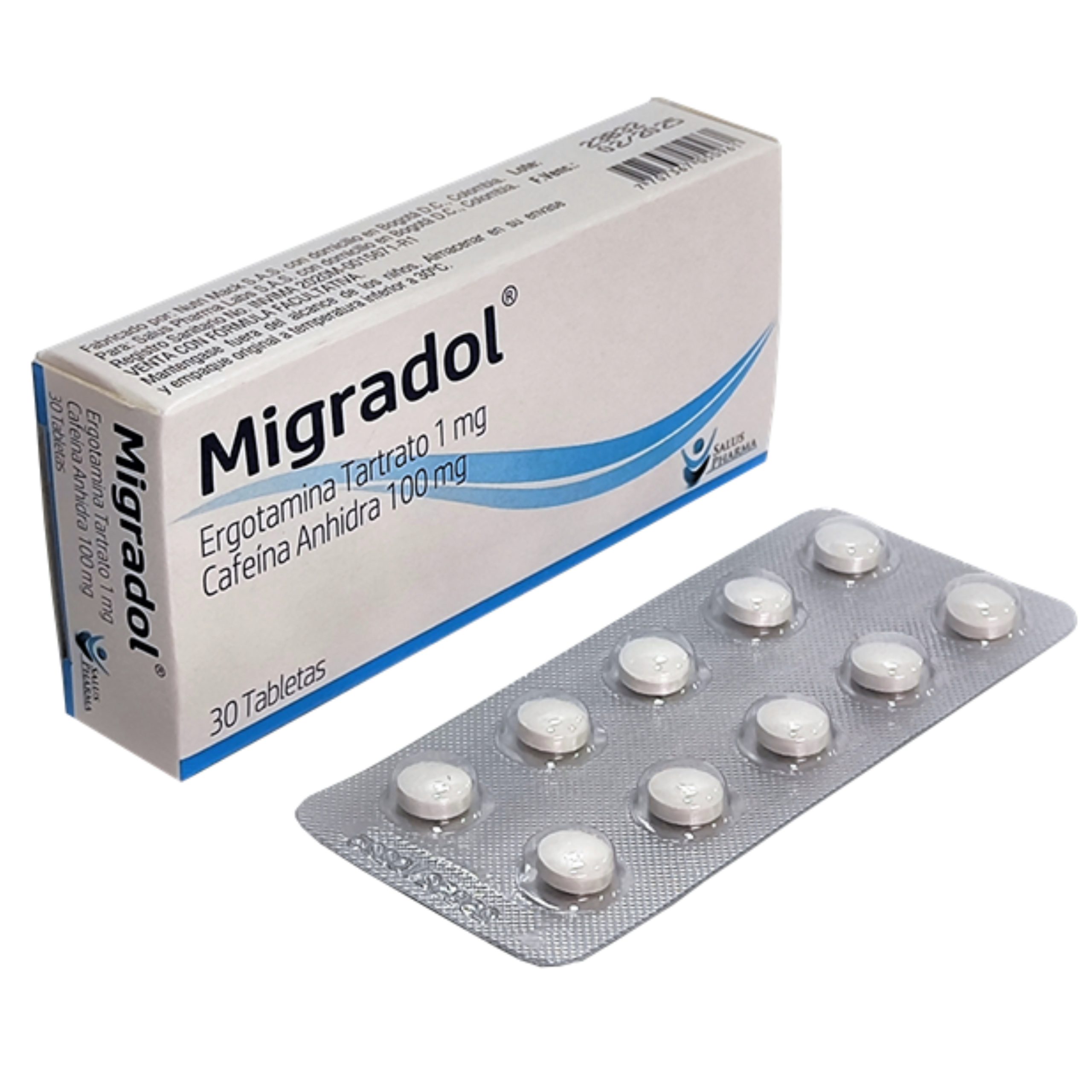 MIGRADOL (100+1)MG TAB CAJ X 30