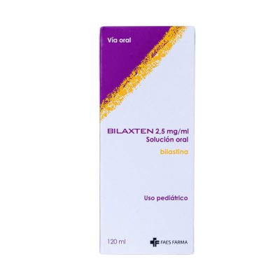 BILAXTEN 12.5MG/5ML(0.25%) SOL ORAL FCO X 120ML+COPA DOSIF FAES FARMA