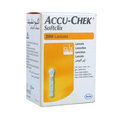 LANCETAS CAJ X 200 ACCU-CHEK SOFTCLIX