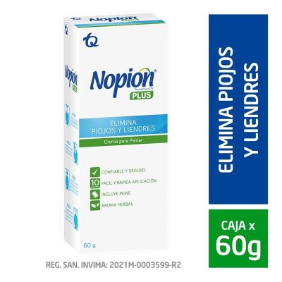 NOPION PLUS 1% CREM CAPIL FCO X 60GR