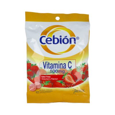 CEBION 500MG TAB MAST  CAJ X 144  FRESA