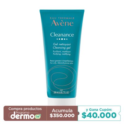 GEL LIMPIADOR CLEANANCE AVENE FCO X 200ML