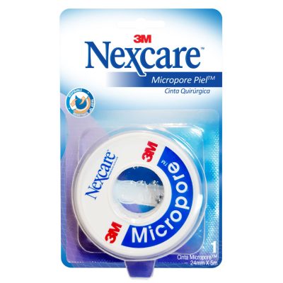 CINTA QUIRURGICA BLISTER SOB X 1 MICROPORE NEXCARE 3M 24MM X 5M